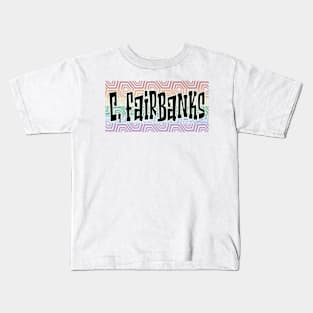 LGBTQ PRIDE USA FAIRBANKS Kids T-Shirt